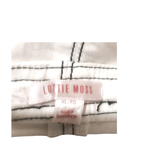 White Overall Pinafore Dress | Adjustable Straps | Denim Pinafore Jumper Dress - Picture 13 of 16